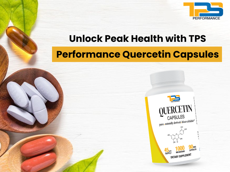 Unlock Peak Health with TPS Performance Quercetin Capsules